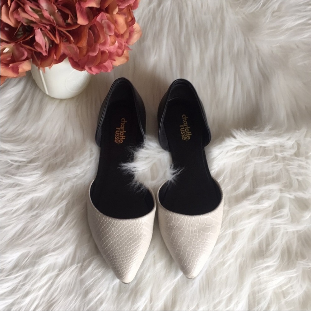 Charlotte Russe Pointy toed flats